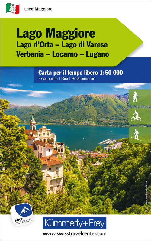 Italien, Lago Maggiore, Nr. 8, Outdoorkarte 1:50'000