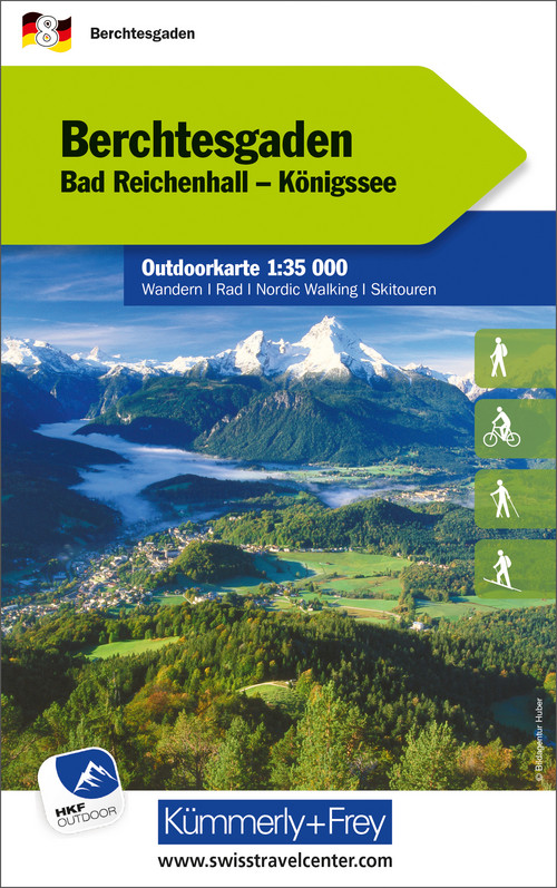 Deutschland, Berchtesgaden, Nr. 8, Outdoorkarte 1:35'000
